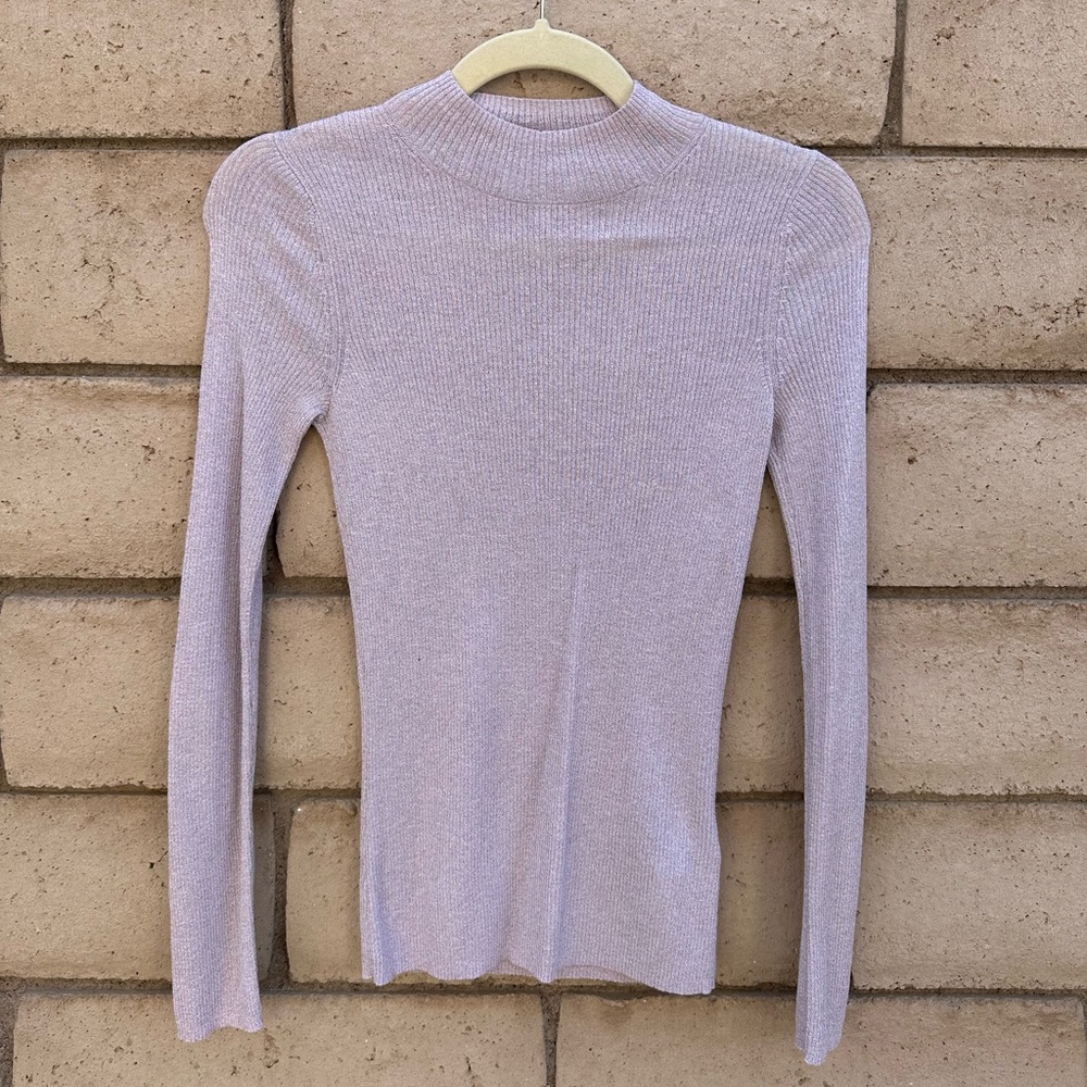 & Other Stories Lilac Long Sleeve Top